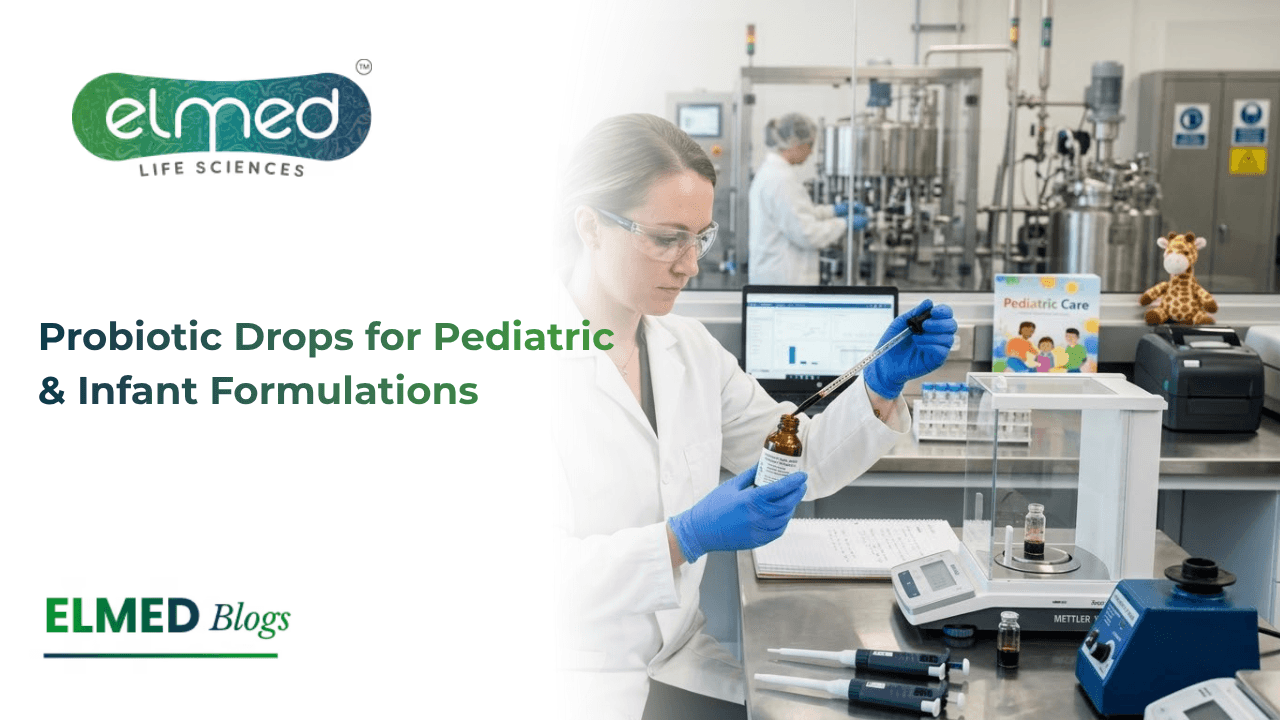 Probiotic Drops for Pediatric & Infant Formulations