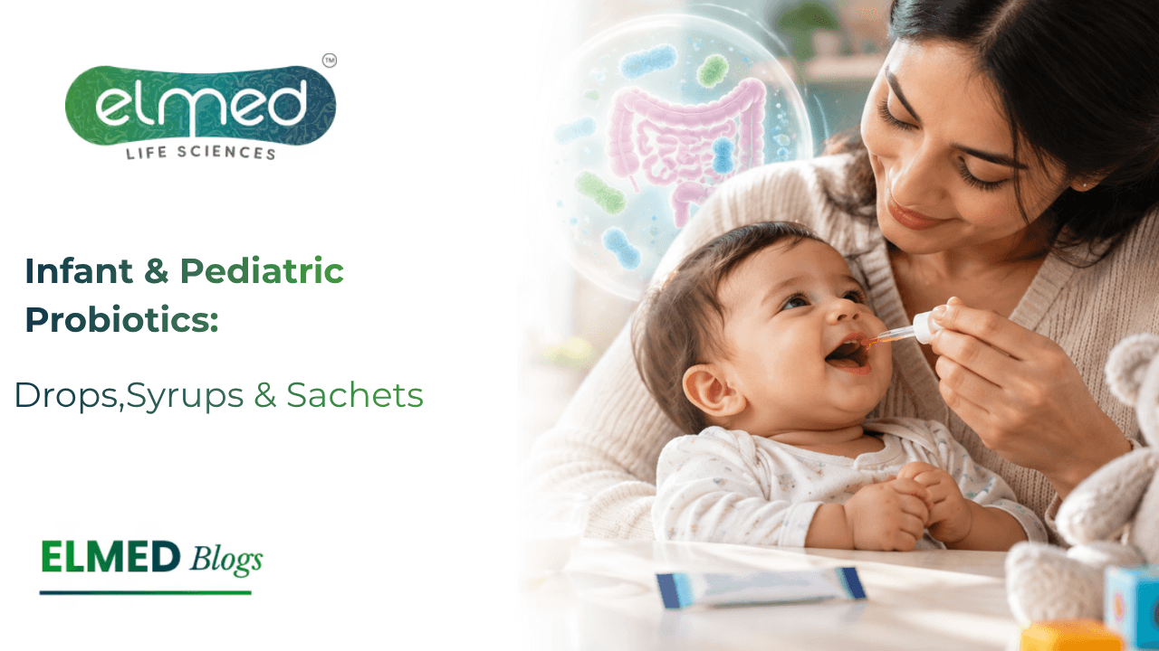 Infant & Pediatric Probiotics: Drops, Syrups & Sachets