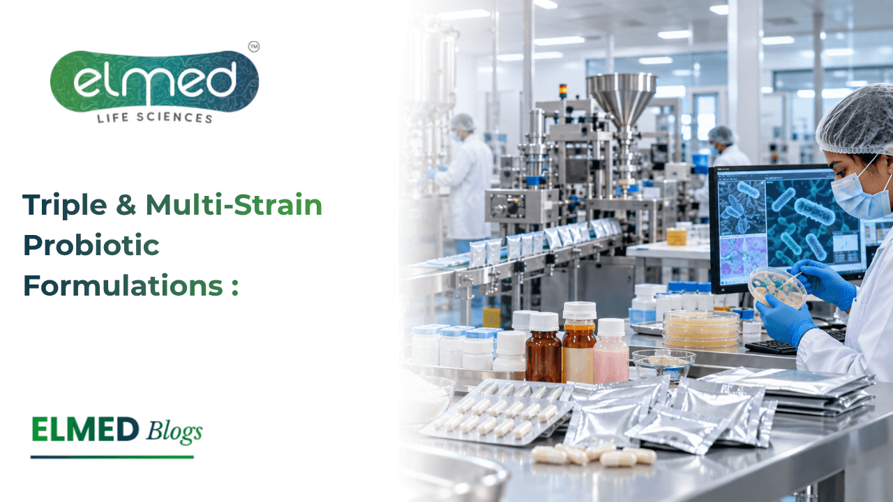 Triple & Multi-Strain Probiotic Formulations: Manufacturing Complex Blends